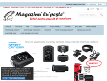 Tablet Screenshot of magazinulupeste.ro